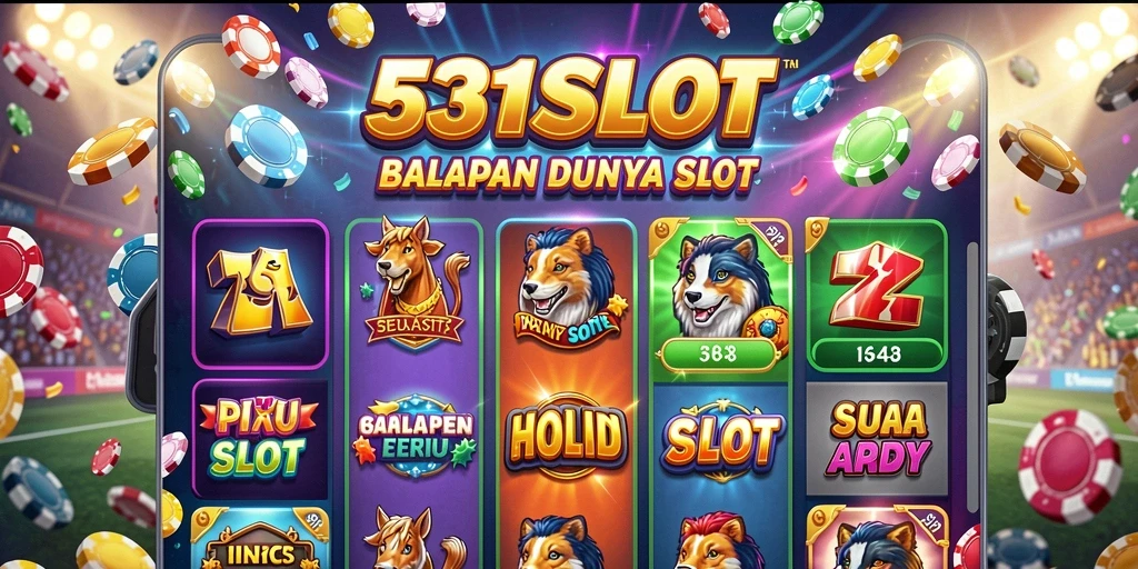 Tampilan utama gameplay 531SLOT yang mengasyikkan dan penuh tantangan.