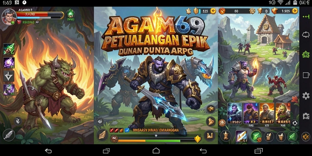 Gameplay mendebarkan dalam AGAM69 yang penuh aksi dan strategi.