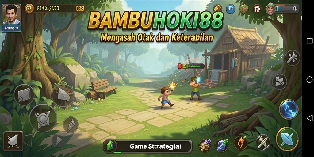 Tampilan gameplay BAMBUHOKI88 yang memukau dan strategis.