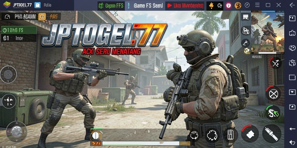 Tangkapan layar menampilkan aksi mendebarkan dalam gameplay JPTOGEL77.