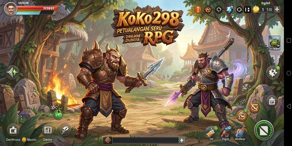 Screenshot gameplay KOKO288 menampilkan aksi seru dan grafis menawan.