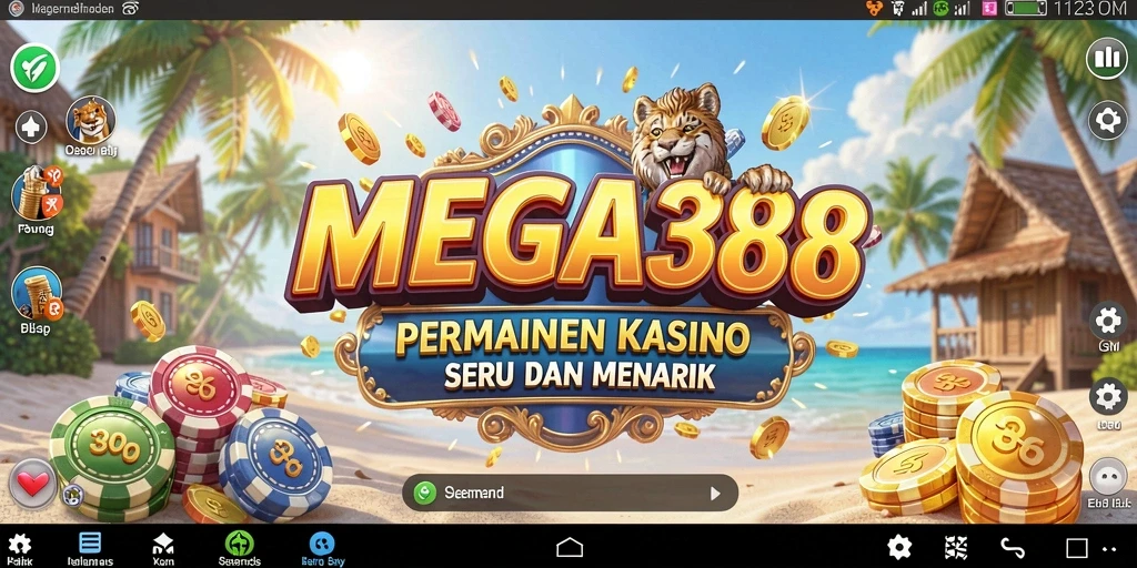 Tampilan menyenangkan dalam gameplay MEGA388 yang mengasyikkan.