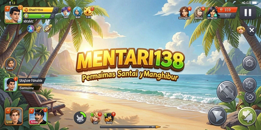 Tampilan gameplay MENTARI138 yang menawan dan menyenangkan.