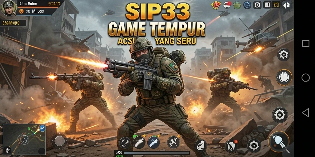 Gameplay intens dan grafis menarik di SIP33.